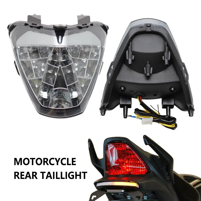 

Задний фонарь мотоцикла для HONDA CBR300R CBR250R, стоп-сигналы поворота, встроенный светодиодный фонарь CBR150R CB300F CBR 125 150 250 300R