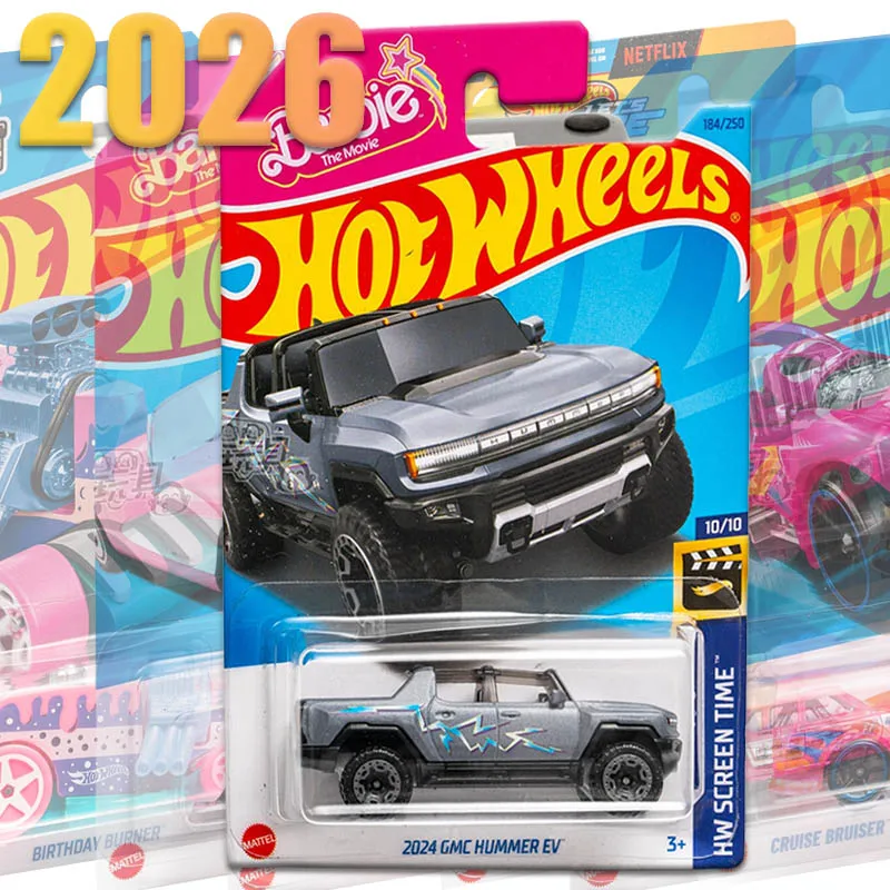 

2026 Mattel Hot Wheels Barbie Hummer Benz BMW Toyota Tacoma 1/64 Alloy Diecast Model Car Vehicle Toys Gift for Boys C4982