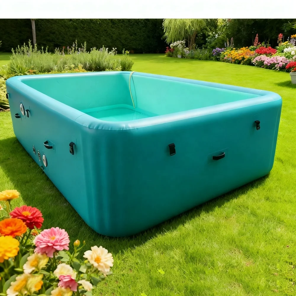 

Durable large above-ground swimming pool, custom portable inflatable hard pool, suitable for outdoor use at home