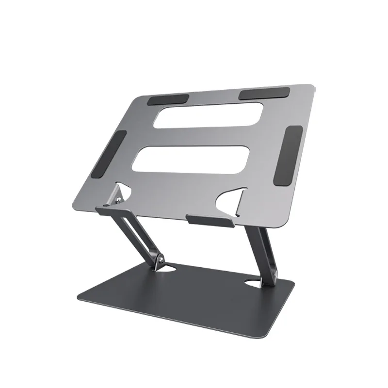 Notebook bracket Aluminum alloy heightening heat dissipation Notebook bracket Adjusting folding storage rack