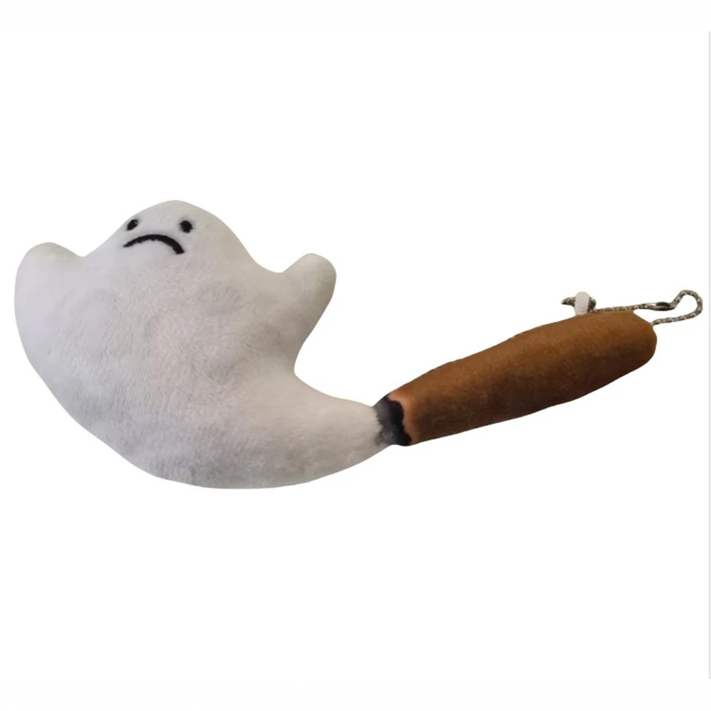 Uroczy Duży Elf Dymny Zawieszka Pluszowa Zabawka Brelok Papieros Kot Wypchany Breloczek Zawieszka Zabawki Ozdoby do Plecaka Torby Samochodu Prezenty