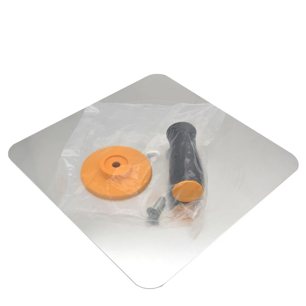 

Aluminum Plate Clay Board Plastering Trowel Concrete Finishing Tool Ergonomic Handle Polish Smoothing Construction