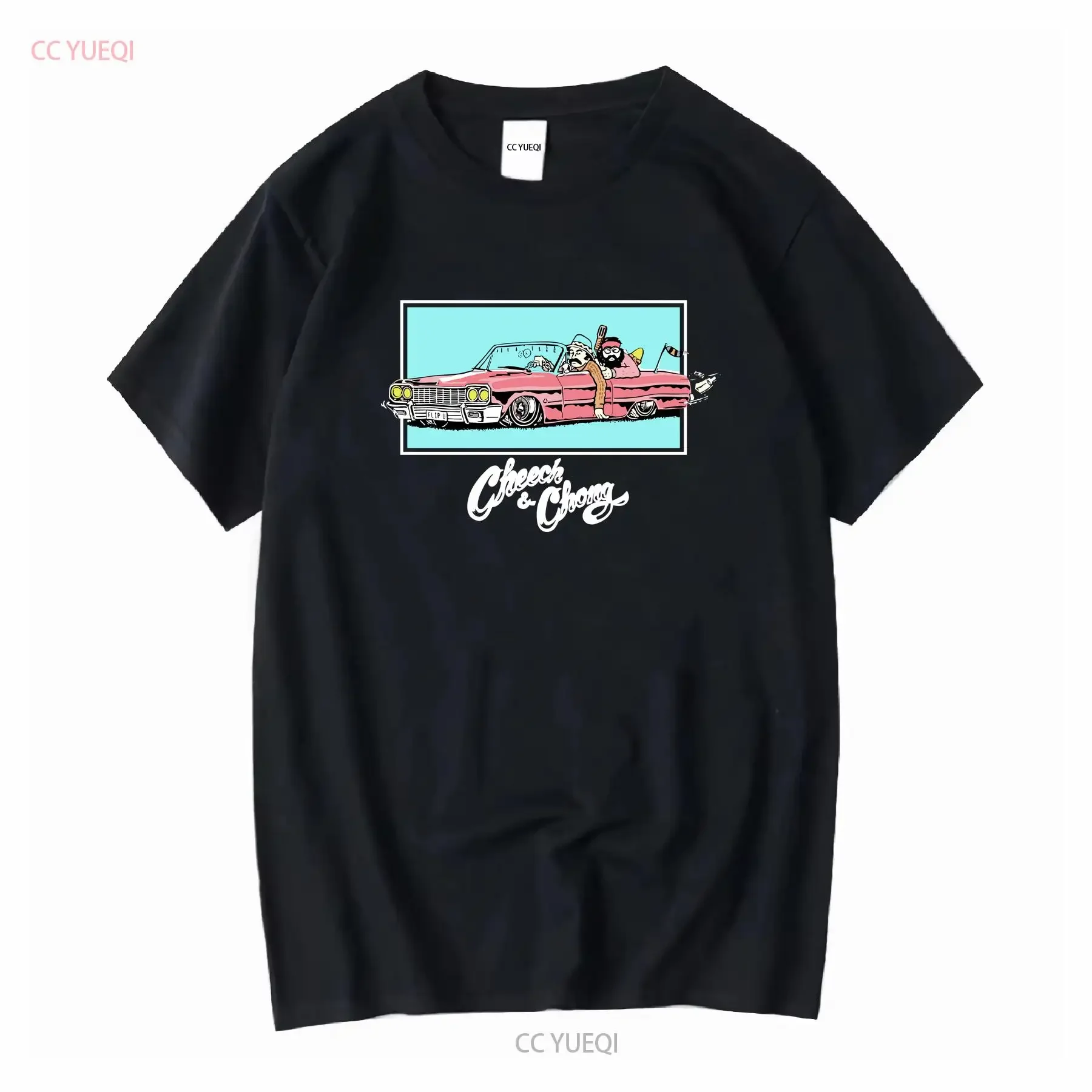 Movie Cheech And Chong Flip U Low Rider T Shirt New vintage Washed Top For Everyday Wear graphic Versatile Stylish Comfortable