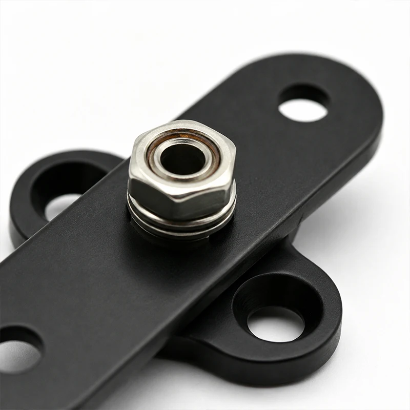 Hollow Core Wire Pass-Through Damper Rotary Pivot Hinge