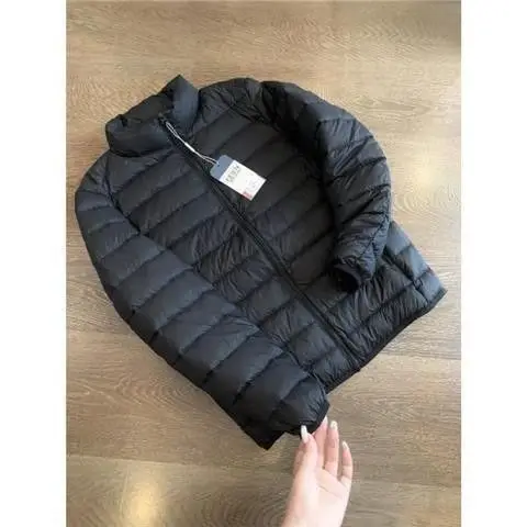 Big Clearance Sale Men's jacket new lightweight velvet men's ultra-thin warm stand collar jacket for men and women