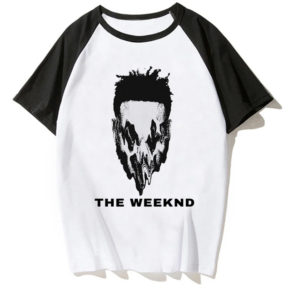 

the Weeknd top women graphic manga Y2K t-shirts female anime Japanese harajuku clothes