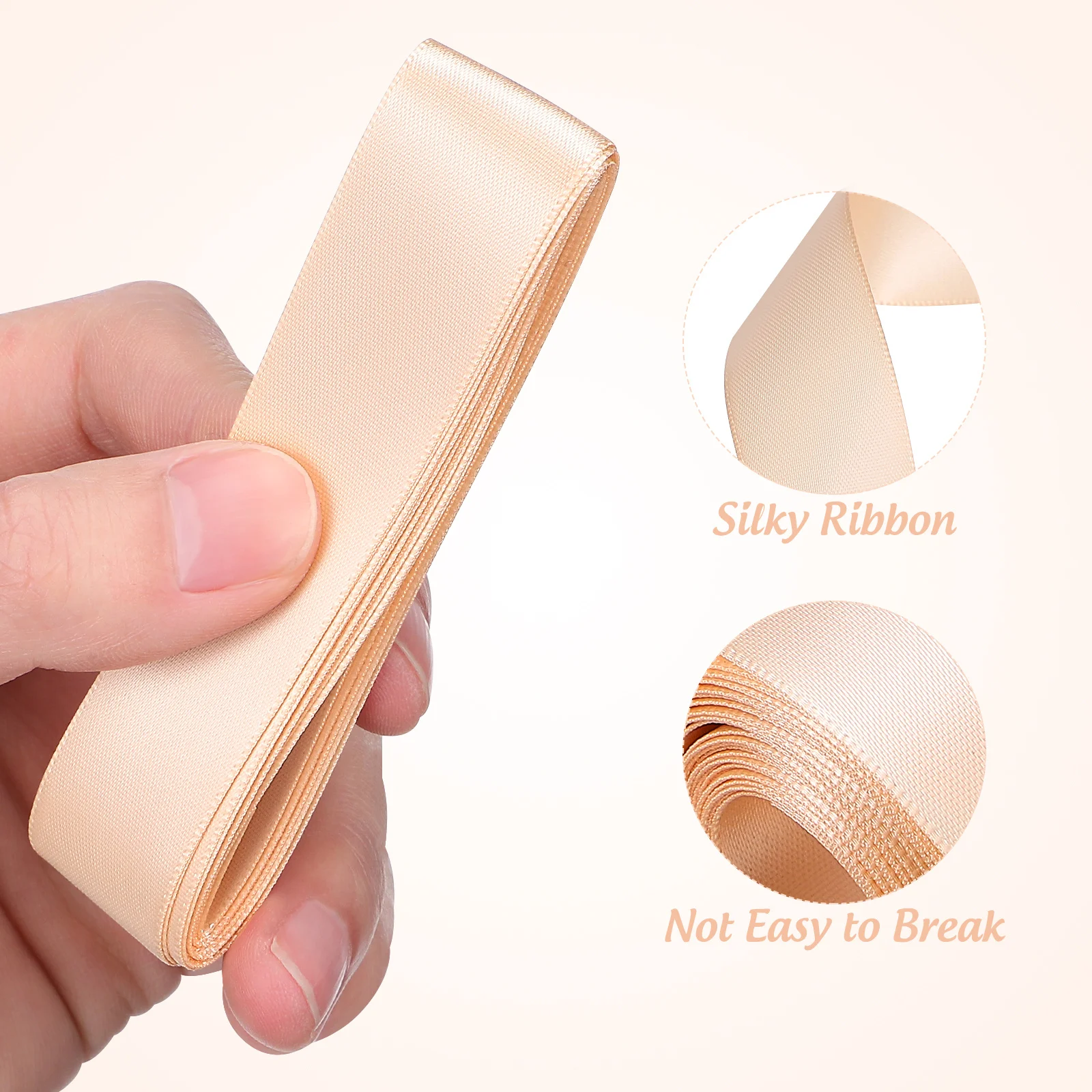 2 قطعة أشرطة الباليه الساتان بوانت للنساء لينة واسعة شقة الرقص حزام الحذاء لأداء الرقص الأحذية الملونة