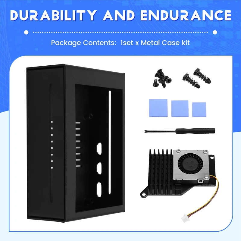 3.5 Inch Touch Screen For Raspberry Pi 5, With Metal Case And Active Cooler