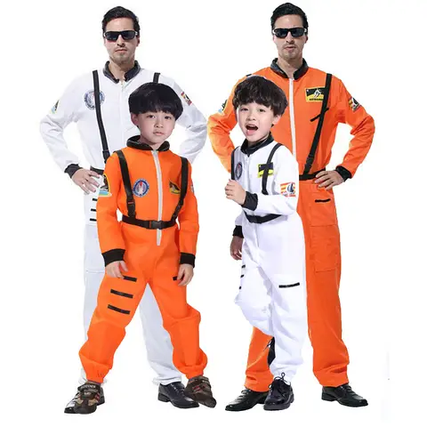 Astronaut Kostuum Voor Kids Space Pak Rol Spelen Dress Up Kostuum School Uniformen Cosplay Party
