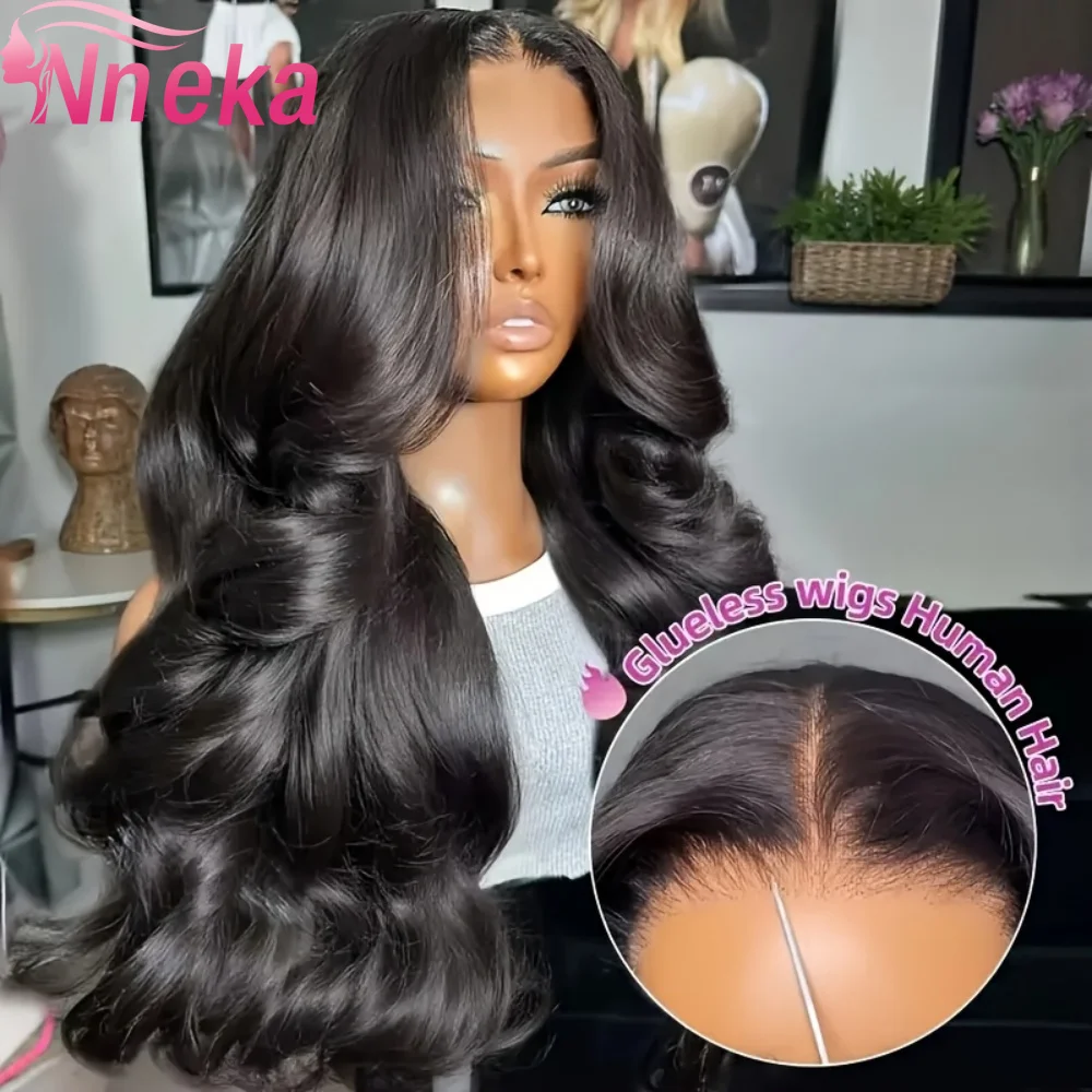 40 Inch Body Wave 360 Lace Front Wig Brazilian 13x4 Hd Lace Wig Black 13x6 Transparent Lace Frontal Human Hair Wigs 200% Density
