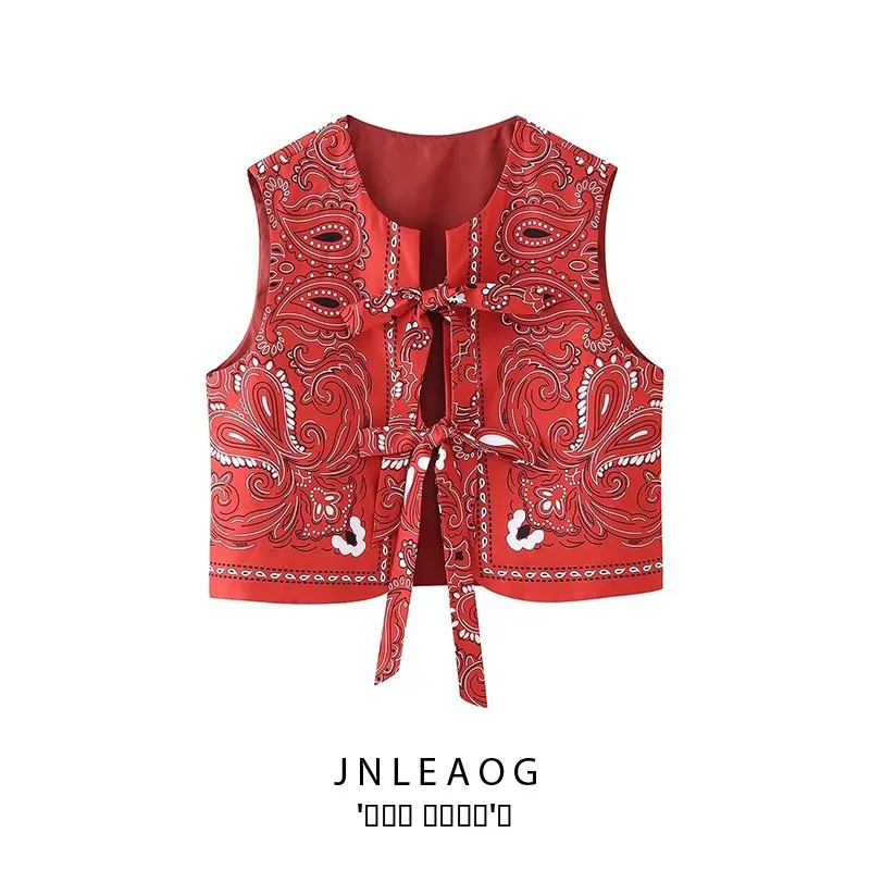 

JNLEAOG женский модный уличный хлопковый жилет с поясом для поездок на работу, летнее новое поступление, полиэфирное волокно