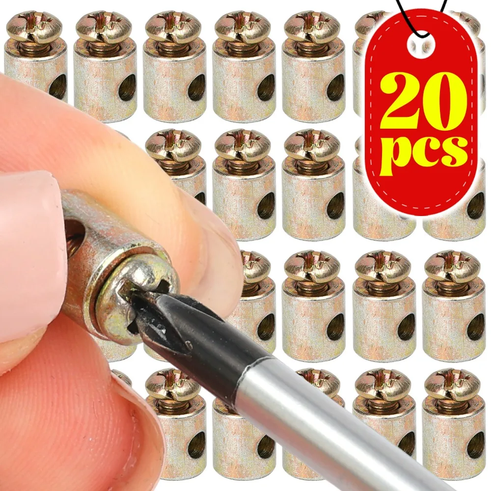 10-20pcs Throttle Cable Holder Metal Wire Guide Clamp for Motorcycle Bike Scooter 3mm Universal Brake Line Retainer Fastener Kit