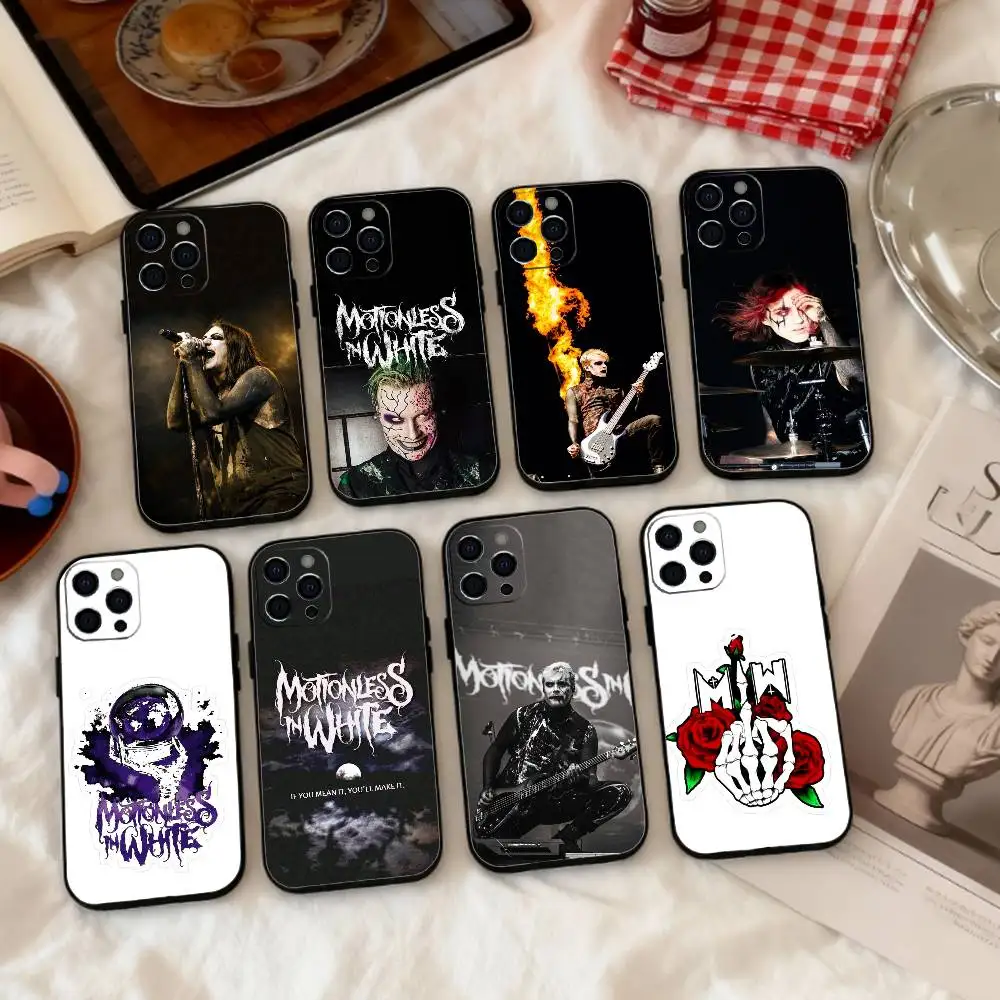 

COOL M-Motionless In W-White Phone Case Silicone Soft For IPhone 17 16 15 14 13 12 11 X XR Plus Pro Max Plus