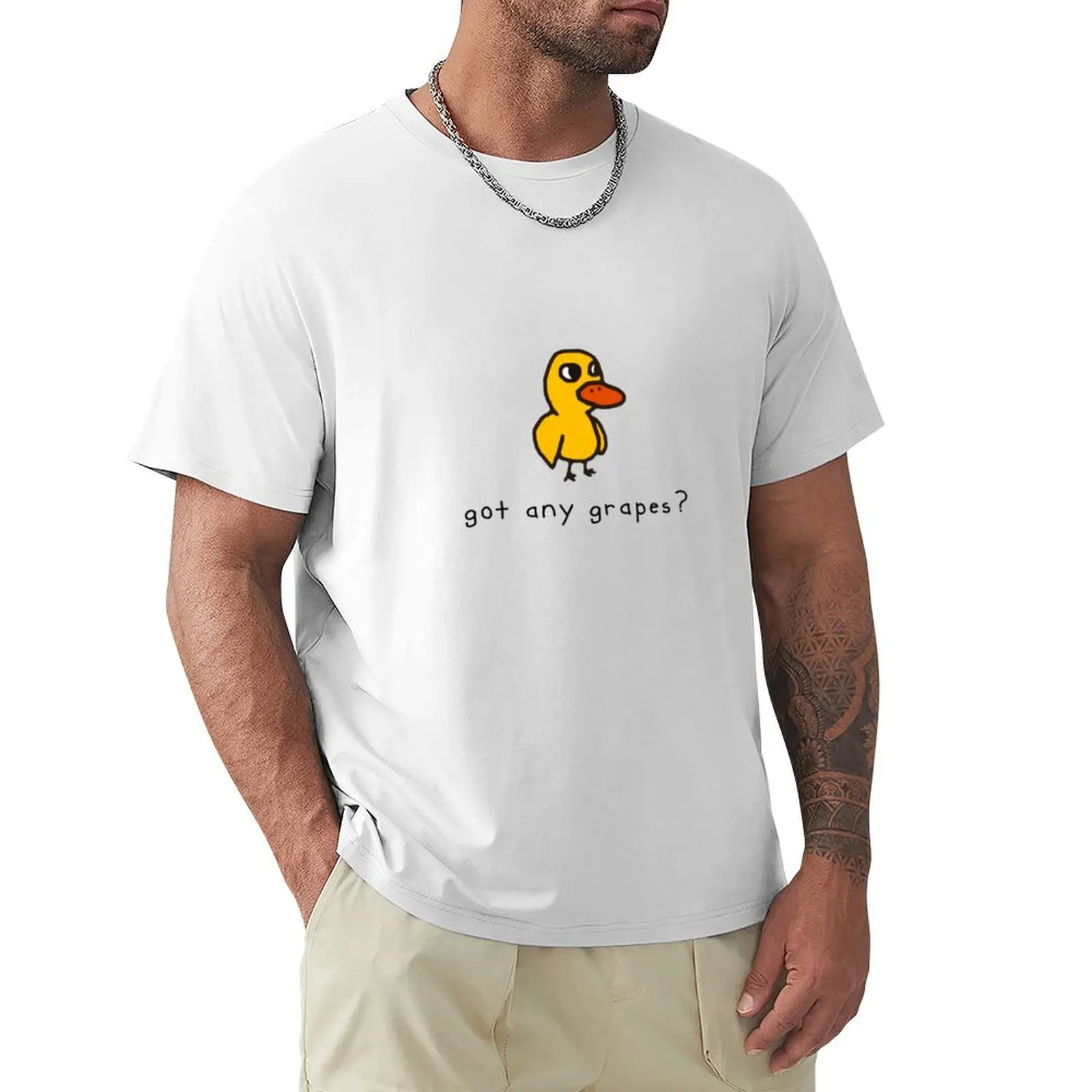 

got any grapes T-shirt quick-drying oversizeds quick drying anime mens workout shirts