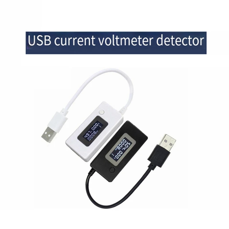 DC 4-30V LCD USB Detector Voltmeter Voltage Current Meter Ammeter Mobile Power Charger B
