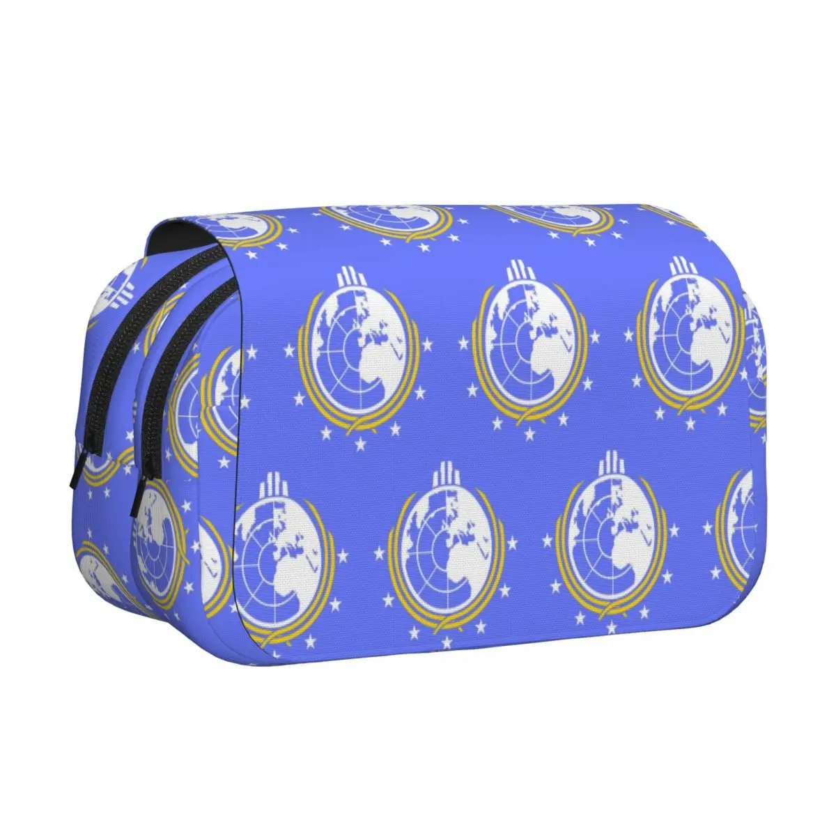 Into Hell Liberty Diving Earth For Super Pencil Cases Pencil Pouch Hard Shell Leather Large Capacity Pen Box Pencil Bag School