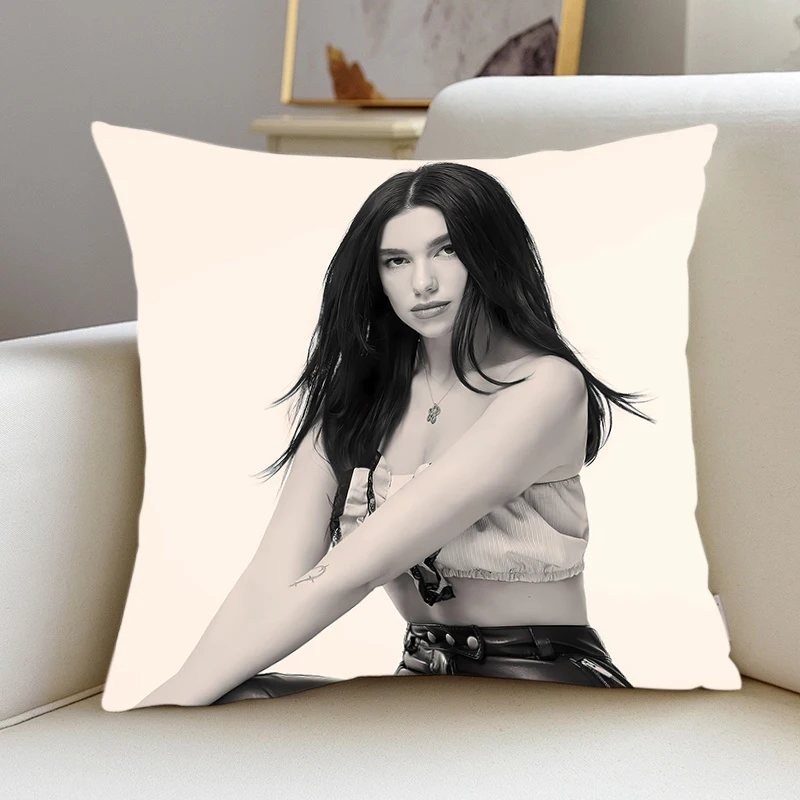 Pillow Cover D-Dua Lipas Birthday Wedding Gifts Cushions Covers Dakimakura Throw Pillows iving room Pillowcase Singer Home Decor