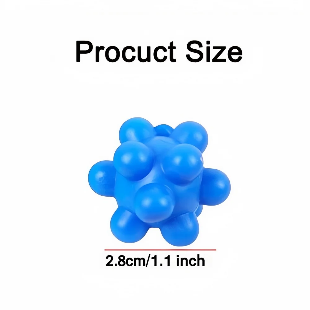 5/50 Stück TPR Elastisches Katzenspielzeug-Set Interaktive Springbälle Zufällige Farben Unterhaltungsartikel für Haustiere Indoor-Spielspielzeug – Detail 1
