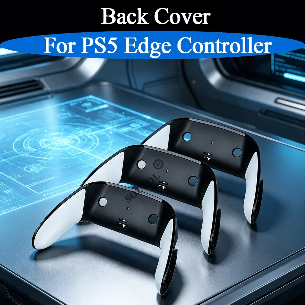 Image of Hochwertige Bunte Gehäuse-Rückenschale für PS5 Edge Gamepad Rutschfeste Ersatz-Rückabdeckung für PS5 Edge Zubehörteil