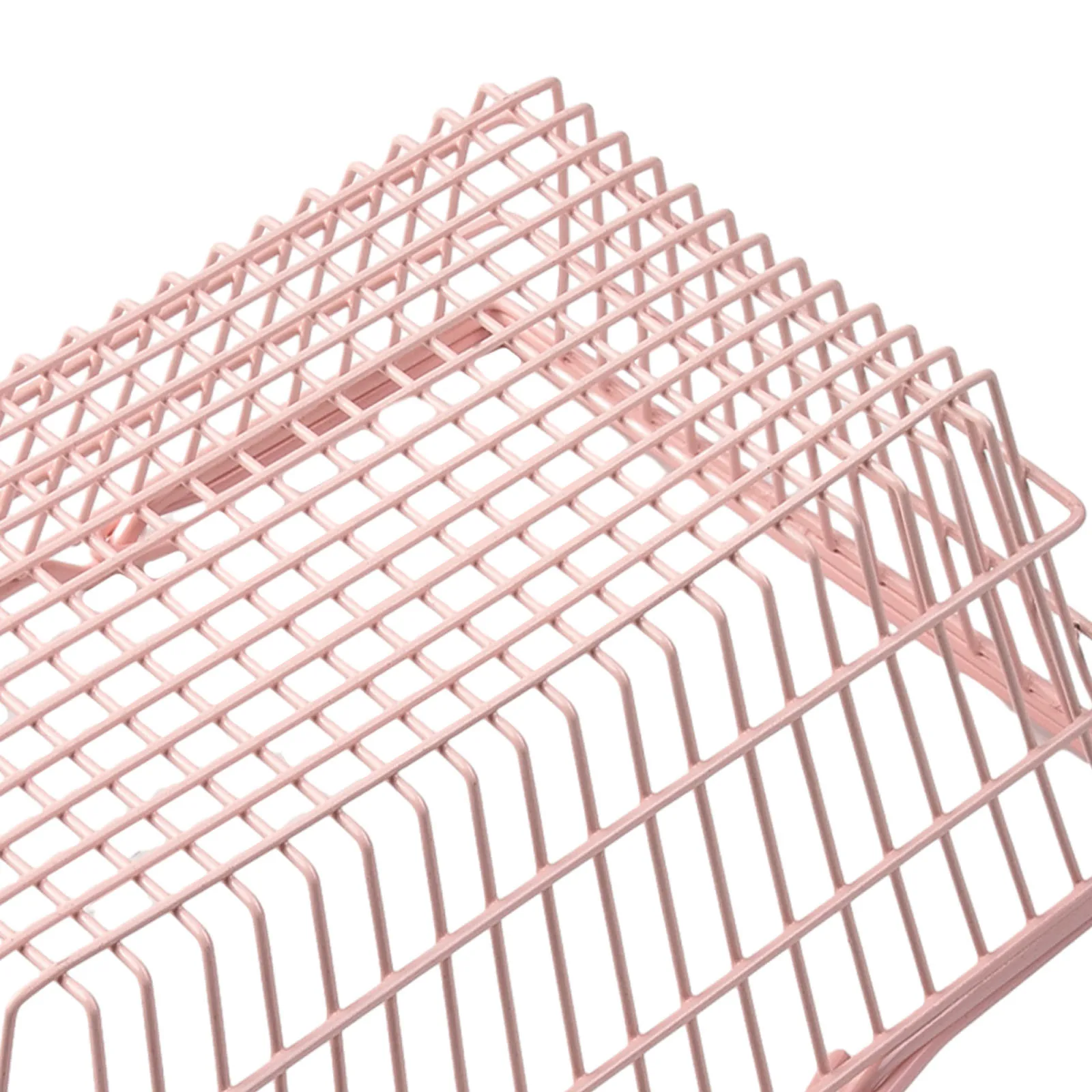 Dekorativer süßer rosa Korb für den Schreibtisch, Kosmetik, Schmuck, Aufbewahrungskorb, Foto-Requisiten, Aufbewahrungskörbe für Zuhause und Küche