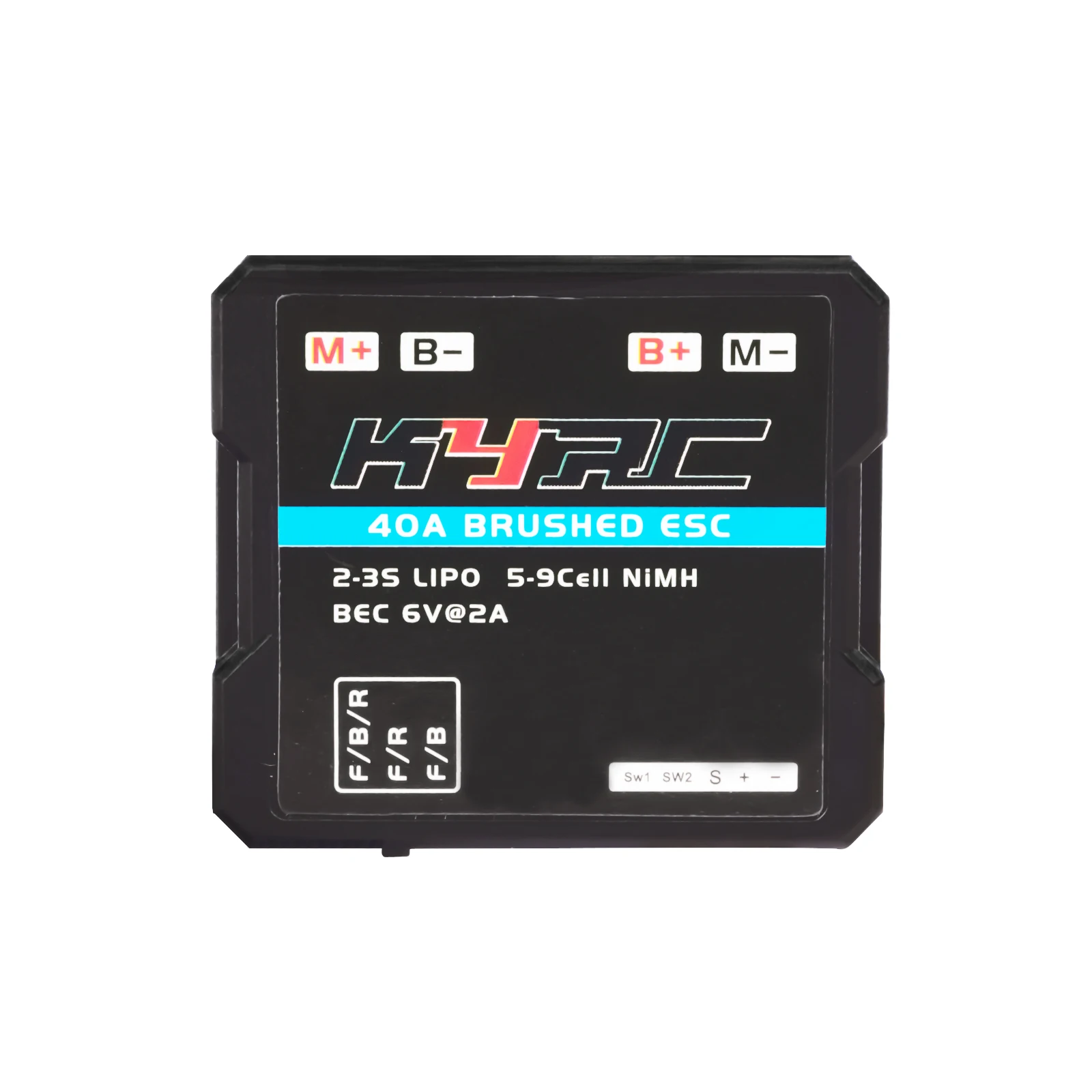 40A Brushed ESC Electronic Speed Controller 2KHz Brush Brake for WPL C24 C34 MN D90 MN99S MN86S RC Car Upgrade Parts