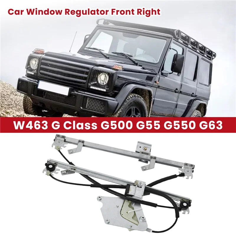 A11M-regulador de ventana de coche delantero derecho para Mercedes Benz W463 G clase G500 G55 G550 G63 4637201646 4636700003 piezas de coche