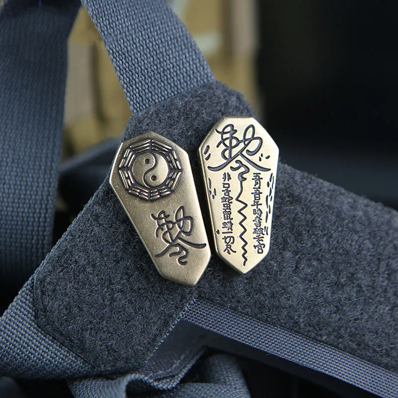 Insignias metal táctico mini – Decoración para chaleco o mochila