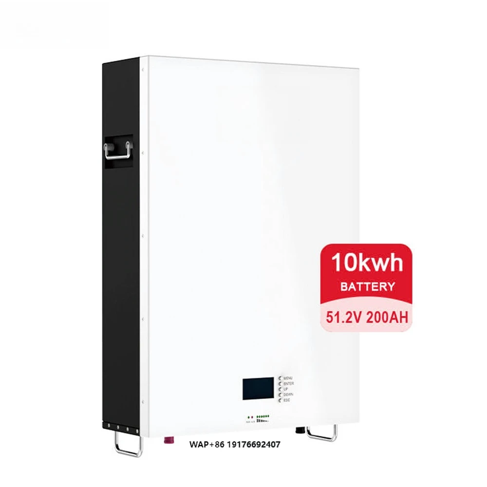 Solar Photovoltaic Lithium Battery 51.2v 200ah 10kwh New Arrival Touch Screen 3.2v 16/Cells Low Voltage Lithium Battery