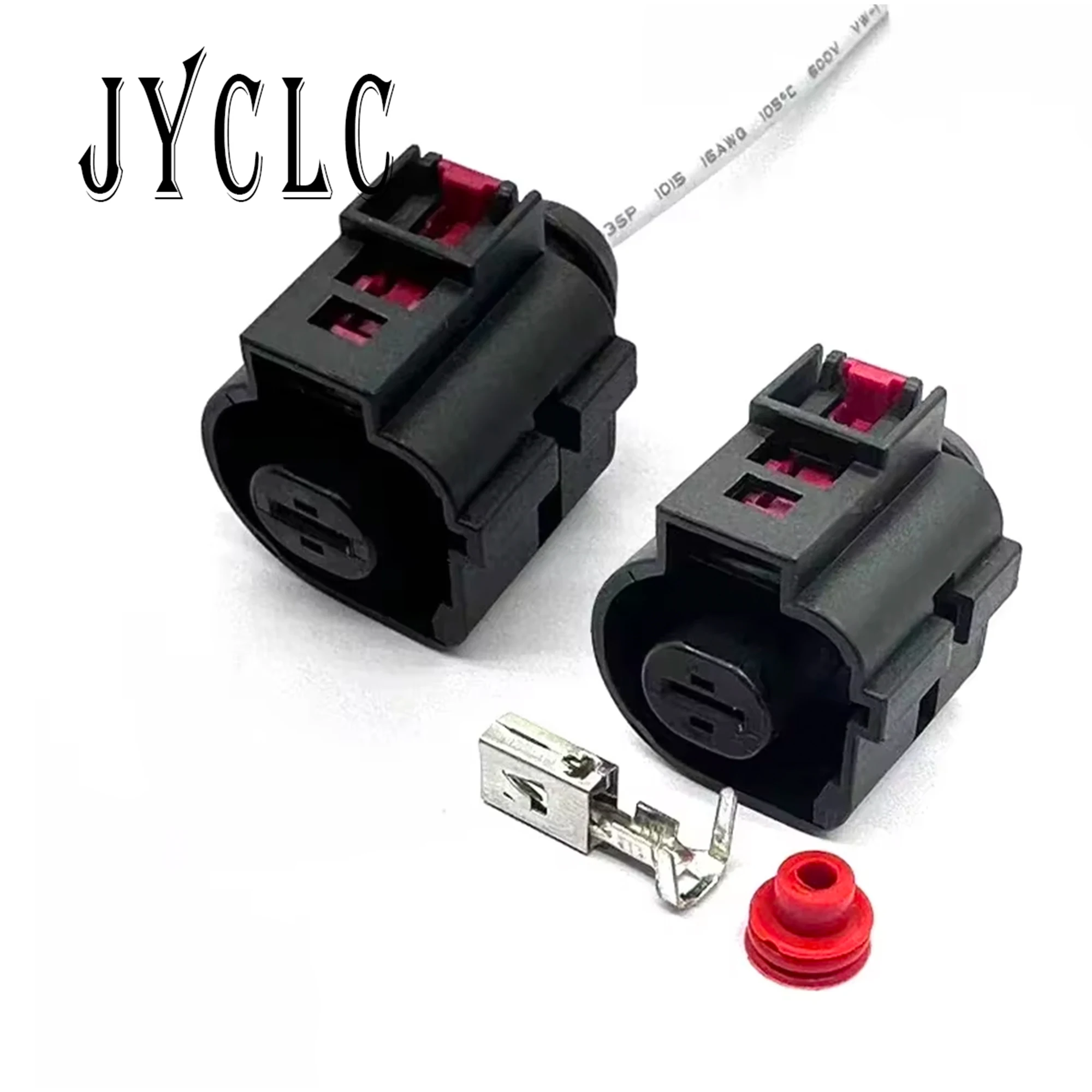1 Set 1 Pin 1K0973751 Automotive Starter Motor Plug 1K0 973 751 Cable Socket Starter For VW Sagitar Magotan Golf Audi