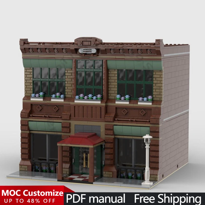 

1616 PCS Building Brick Building Set MOC Customize Modular Building Block Technology Brick Popular Design DIY Toy Birthday Gift