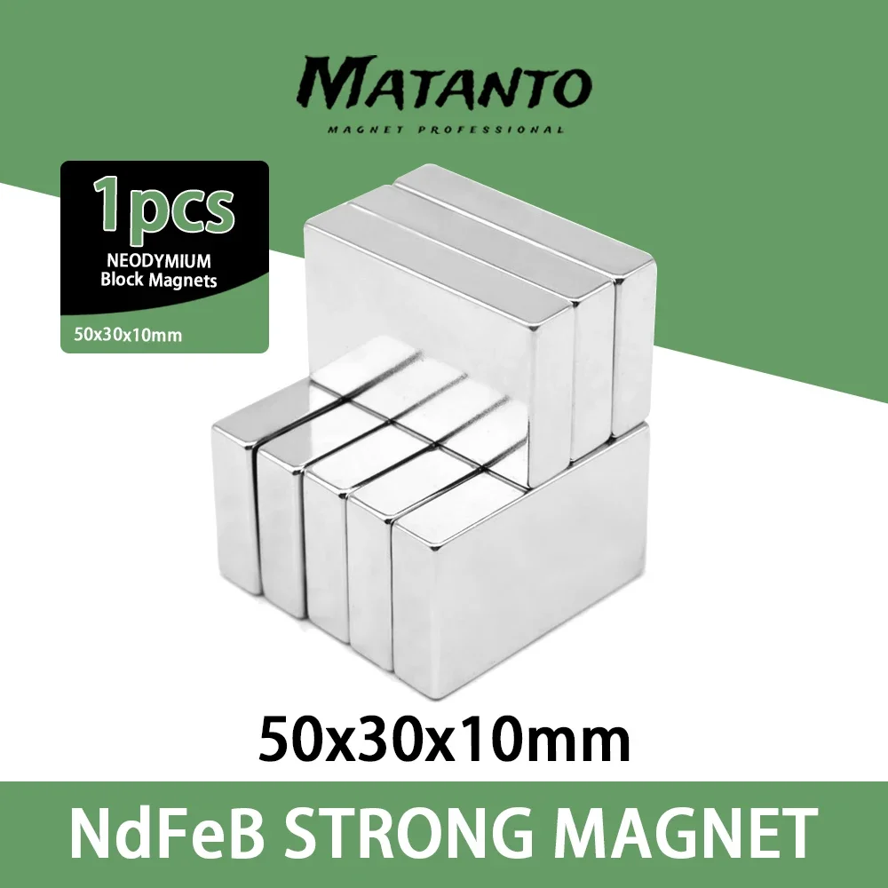 

1/2/3/5/10PCS 50x30x10 mm Big Powerful Quadrate Magnets Permanent Magnet 50x30x10mm Super Powerful Neodymium Magnetic 50*30*10 m