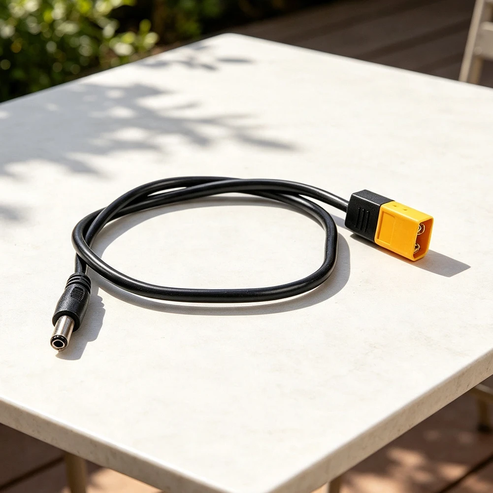 For XT60 To DC5.5 * 2.5mm Power Cord DC5525 Adapter Wire Soldering Iron Power Cord Elbow Adapter Cable