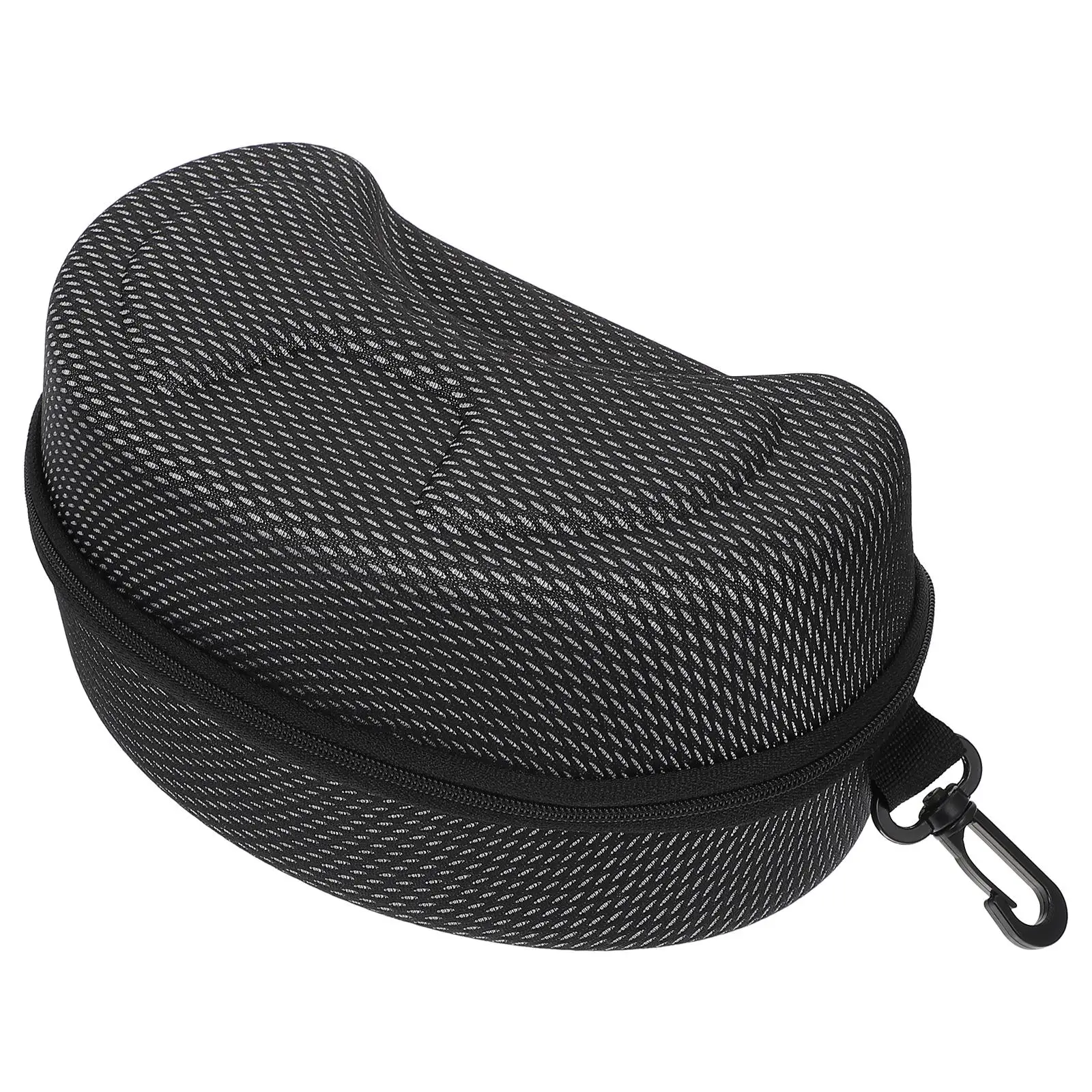 

EVA Hard Shell Glasses Case Motorcycle Goggles Bag Holder Portable Sunglasses Storage Eyeglasses Accessories Black Travel