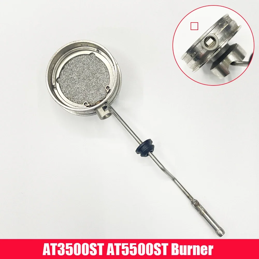 For Webasto Air Top 3500ST 5000ST EVO44 EVO55 Diesel Heater Burner Chamber with Round and Square Glow Plug Hole-Replacement Part