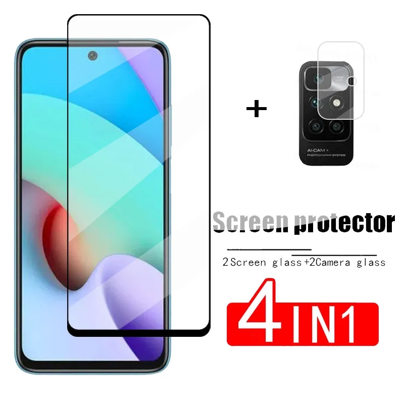 Full Cover Glass For Redmi Note 11 Pro Screen Protector Redmi Note 11 10 Pro Tempered Glass Protective Phone Film Redmi Note 11