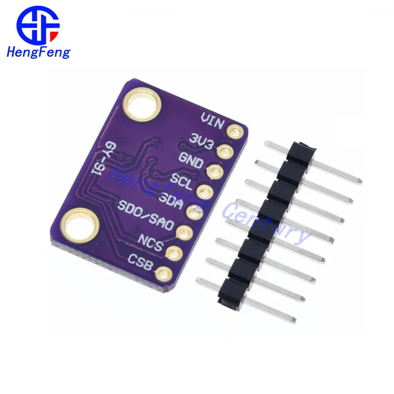 MPU-9250 MPU9250 BMP280 SPI IIC/I2C 10DOF Acceleration Gyroscope Compass 9-Axis Sensor Board Module GY-91 For Arduino 3-5V