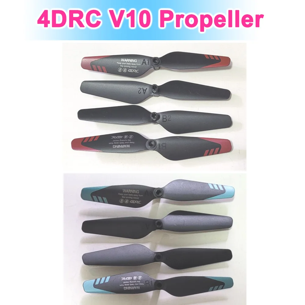 4DRC V10 4D-V10 Original Propeller Blade CW CCW Wing Spare Part RC Drone Quadcopter V10 Rotor Accessory