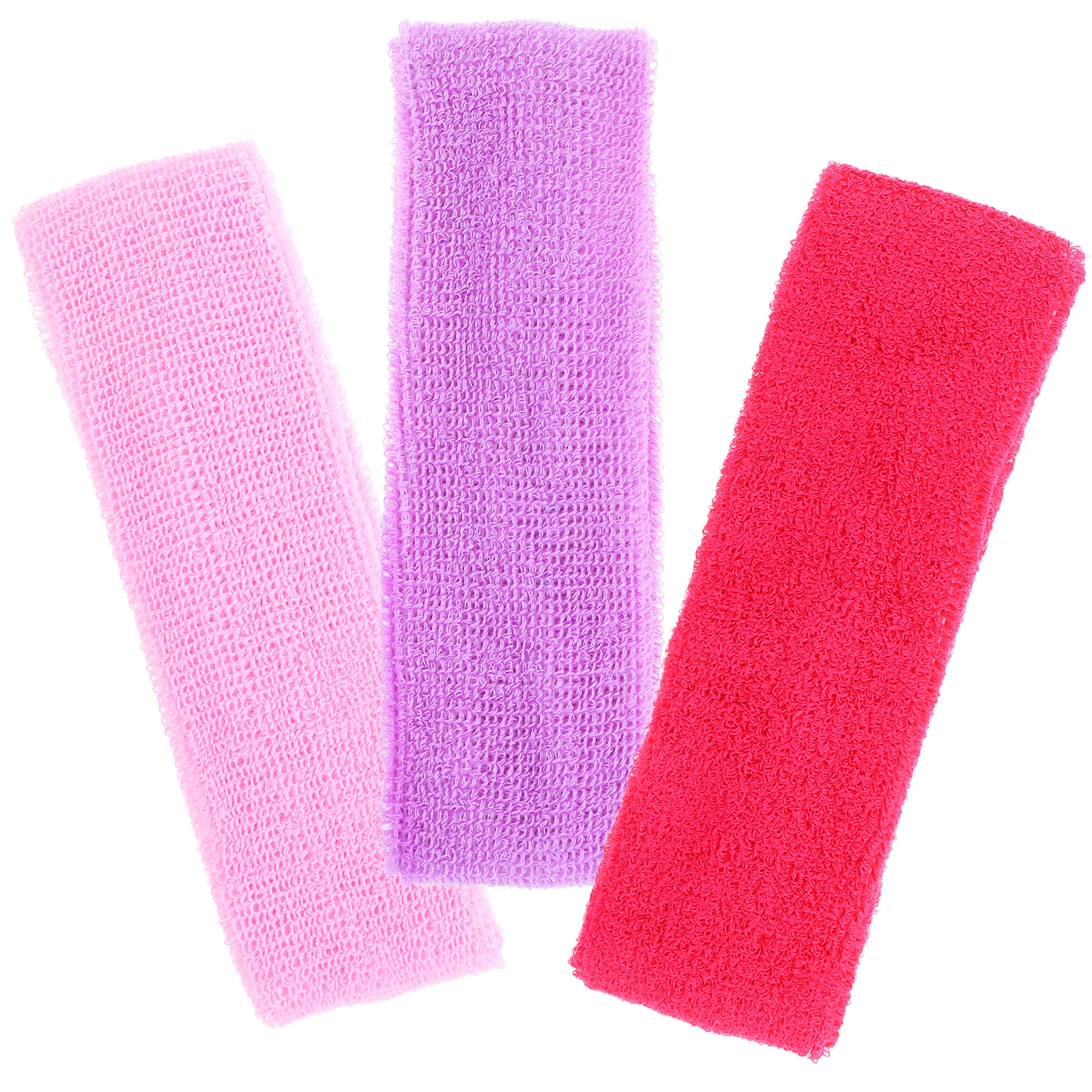 

6pcs Soft Sweatbands Elastic Sports Headband for Women Pink Rose Purple Exercise Yoga Accessories Hairbands Workout