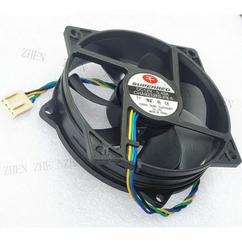 Y Y CHA9212FS-P8-5 12V 0.43A 9025 9cm  for PWM CPU Fan Hydraulic 4-wire Speed Regulation