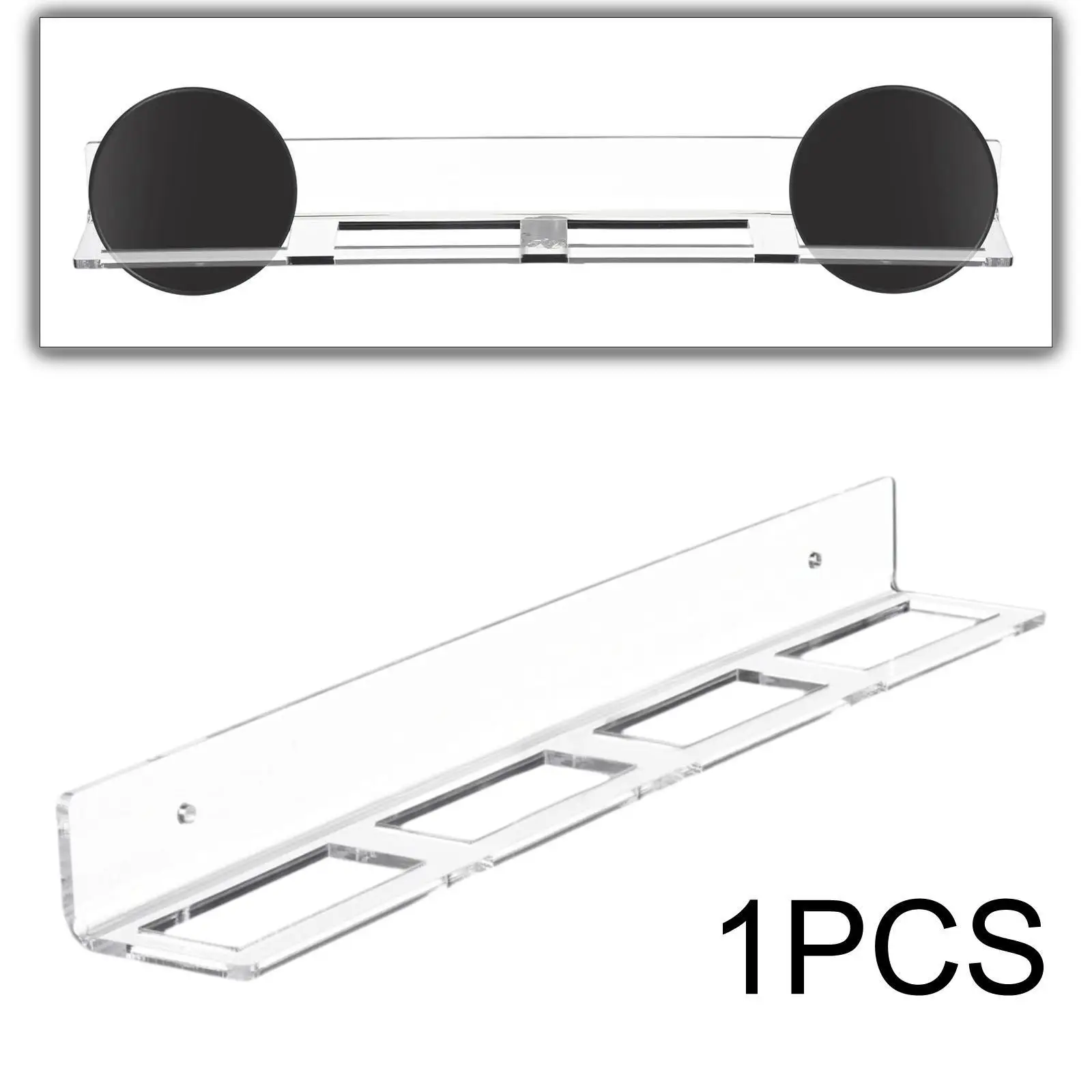 Ice Hockey Puck Display Storage Wall Holder Invisible Hardware Bracket for Living Room Collectibles