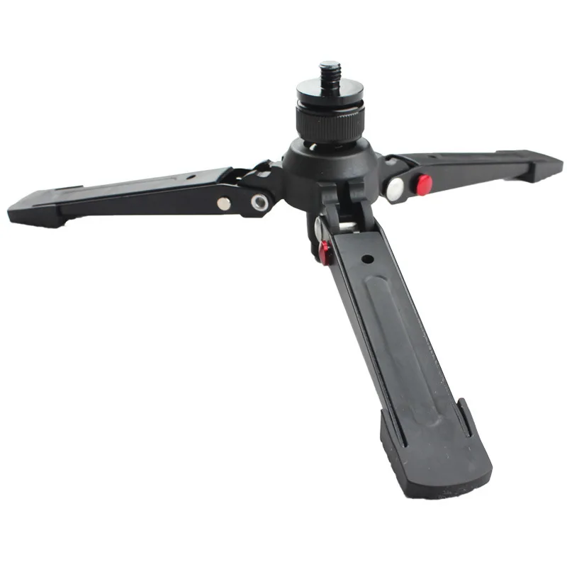 Imagem -05 - Suporte de Vídeo Universal Monopé Base Monopod Tripé Manbily Mini Três Pés Suporte para Dslr Monopé Interface Parafuso Htt-h21