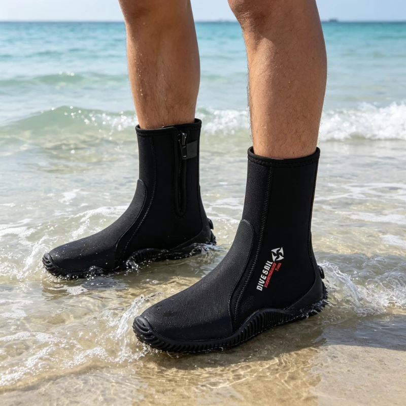 5mm-thickened-high-top-water-shoes-anti-slip-snorkeling-surf-boots-for-beach-wading-coral-proof-thermal-durable-durable