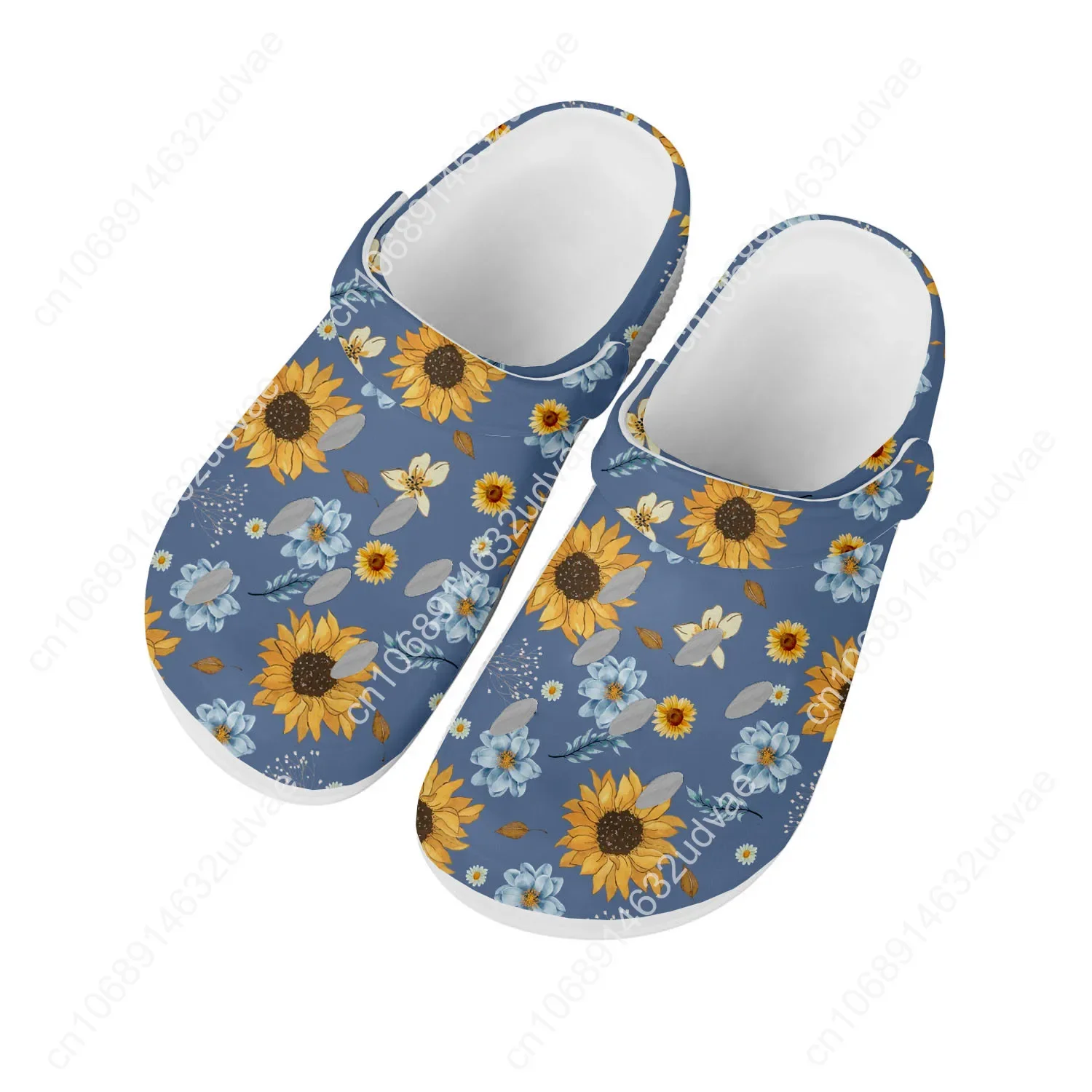 Sunflower Water Shoes Mens Womens High Quality Anti-slip Home Garden Clogs Customizd Sandals Beach Breathable Hole Slippers