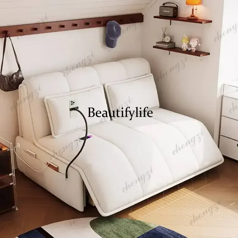 Classic Lazy Electric Sofas Foldable European Relax Lounges Living Room Sofas Massage White High Canape Lit Furniture For HomeDD
