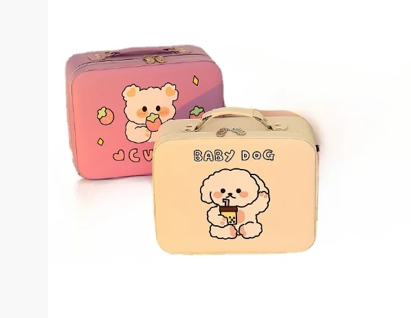 

celebrity lipstick storage box cartoonwaterproof portablecosmetic case Luxury Brand Multi -functional Mini Handbag High Quality