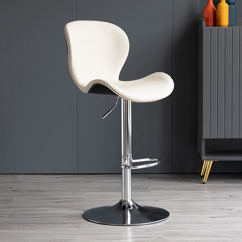 //Modern Black Home Furniture Kitchen Vintage Bar Chair Swivel Bar Stool High Chair