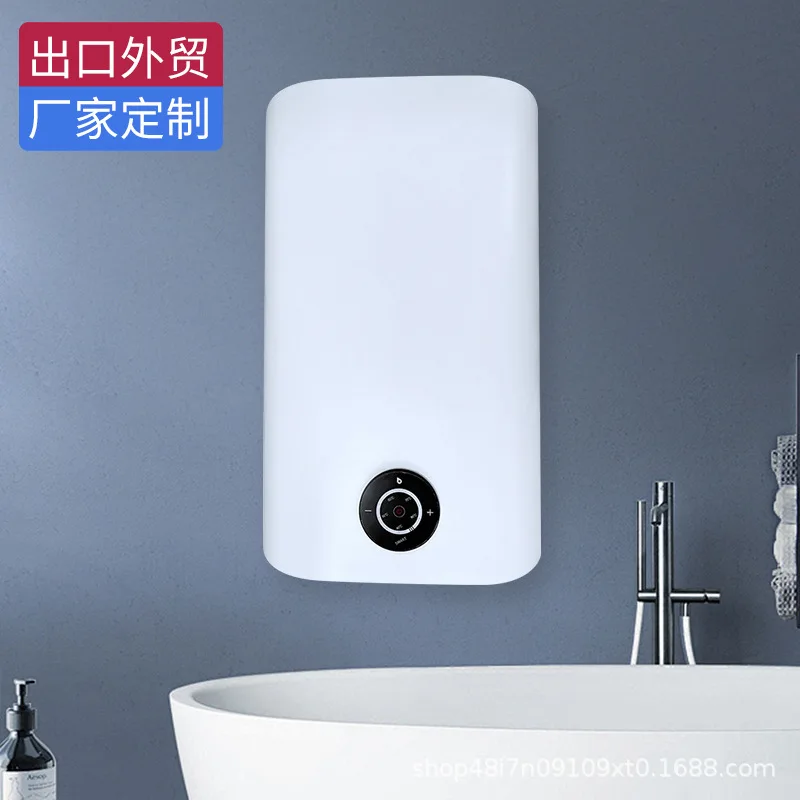 

Ультратонкий душ, ванна, цифровой дисплей для хранения воды, бытовой электрический водонагреватель с двойным желчьим плоским ведром