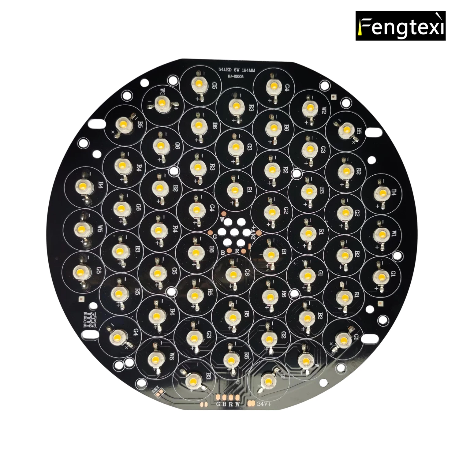 Pannello di perline 24V 28V 1W 2W 3W 54-LED per luci di inondazione Par