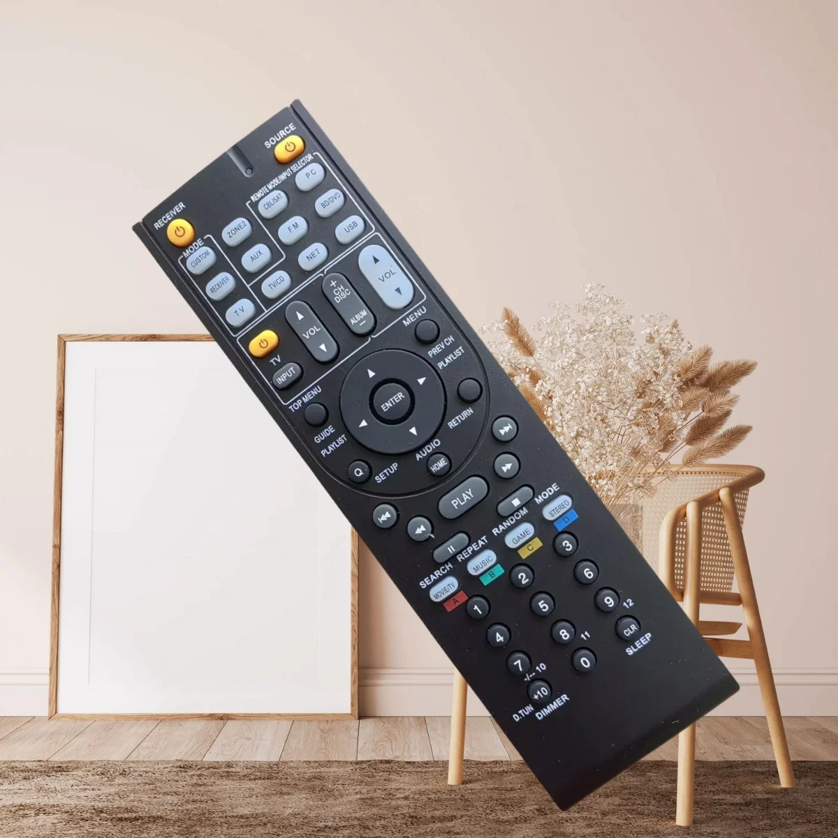 

New remote control fit for onkyo AV receiver TX-NR646 TX-NR545 HT-RC630 TX-NR509 TX-SR608 TX-SR309 TX-SR508 TX-NR747 TX-SR33