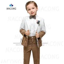 Boys Suit With Classic Stitching Design  For 2-16 Years Old For Weddings And Celebrations